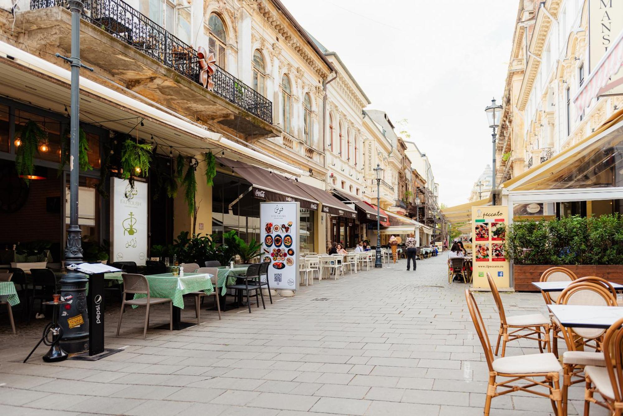 Ferienwohnung Old City Bukarest Exterior foto